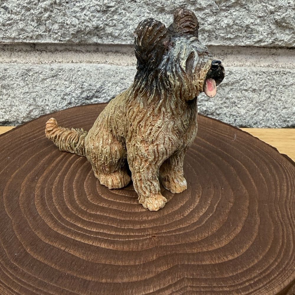 Briard Resin Dog Figurine